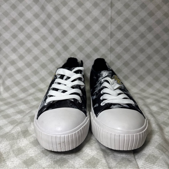 New Saints New Orleans Foco Canvas Black/White Shoes Womens Size 10 - Picture 2 of 9